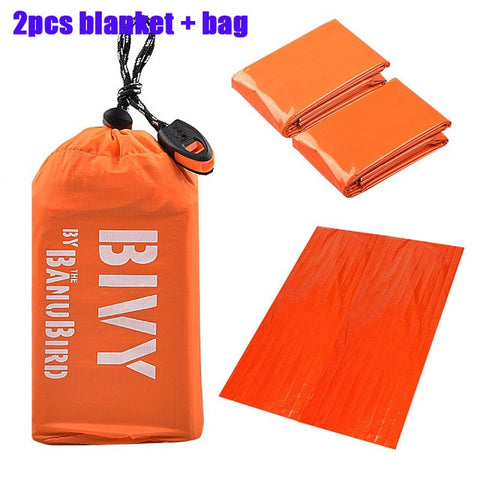 2/3 pcs/set Outdoor Emergency Sleeping Bag