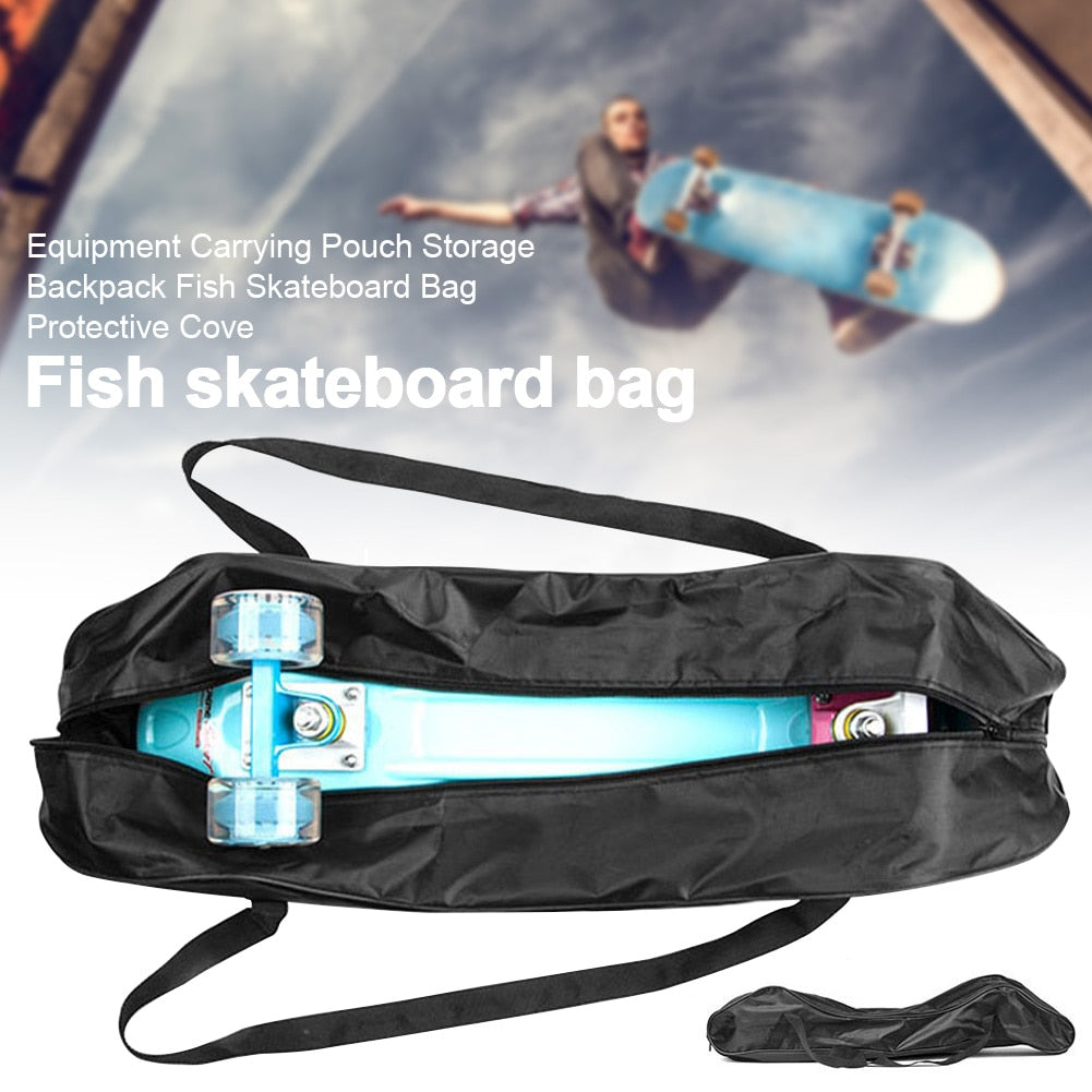 Portable Fish Skateboard Bag