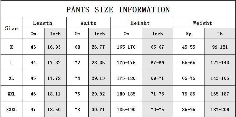 Summer Running Men Jogging Fitness Shorts