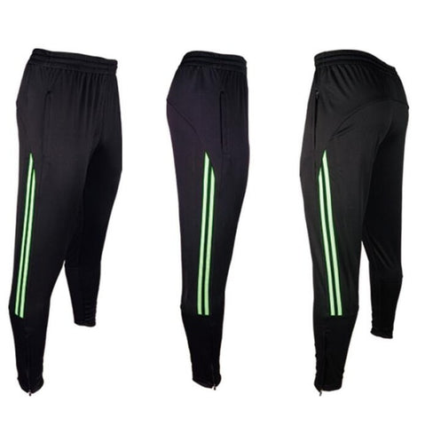 Men Sports Running Soccer Pants Breathable