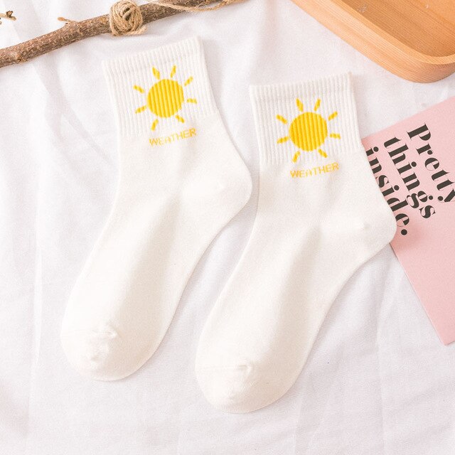 Fashion Cartoon Cute Short Socks