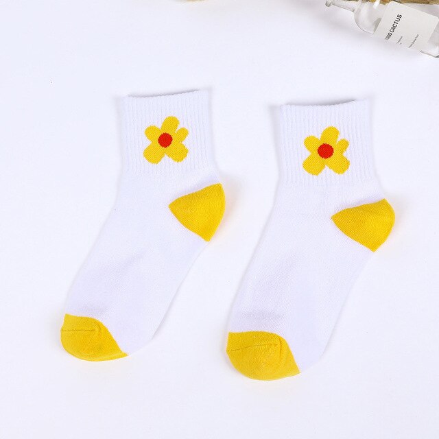 Fashion Cartoon Cute Short Socks