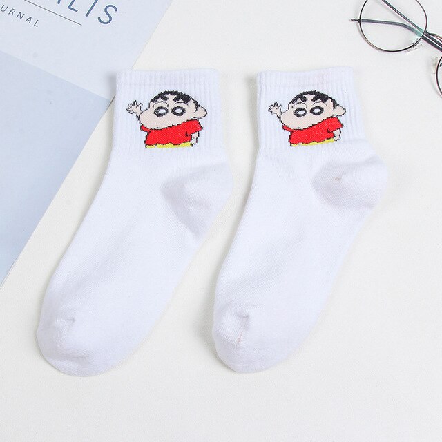 Fashion Cartoon Cute Short Socks