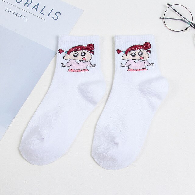 Fashion Cartoon Cute Short Socks