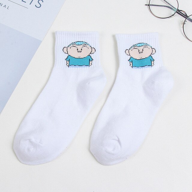 Fashion Cartoon Cute Short Socks