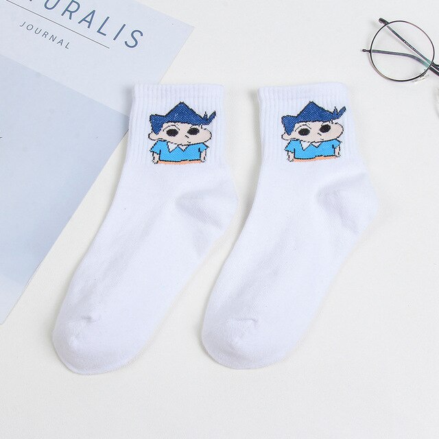 Fashion Cartoon Cute Short Socks