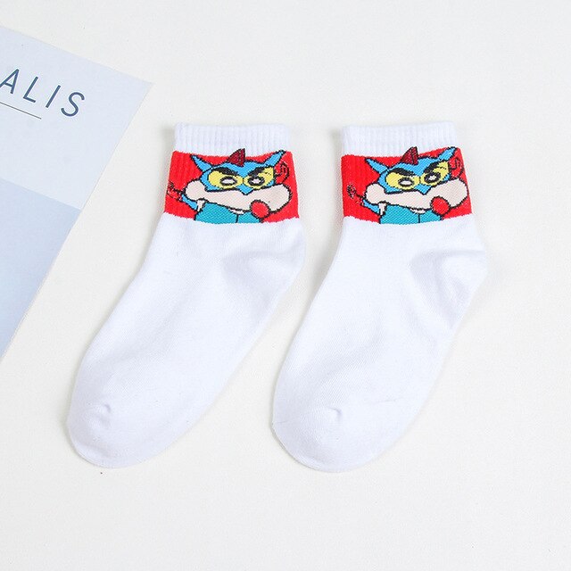 Fashion Cartoon Cute Short Socks