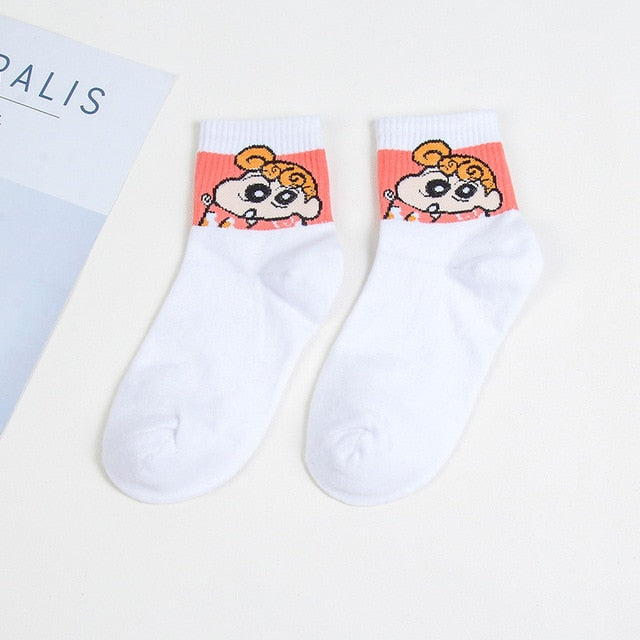 Fashion Cartoon Cute Short Socks