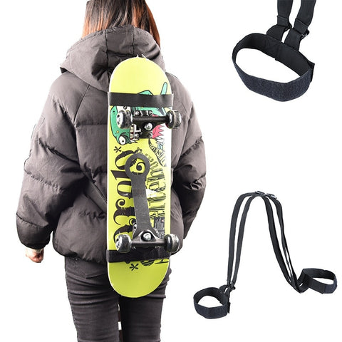 Universal Shoulder Carrier Skateboard Backpack